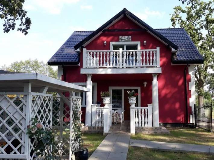 Dom dla 6 osób, z Balkon i Taras oraz Ogród w Nowe Warpno