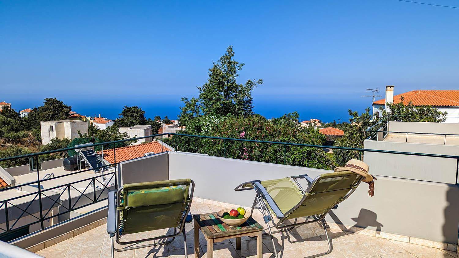 Villa für 6 Personen mit Terrasse in Kefalas, Vamos