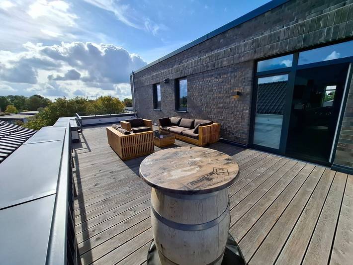 Ganze Wohnung, Penthouse Strandoase in Norden mit Dachterrasse, Sauna und moderner Ausstattung in Norden, Norden und Umgebung