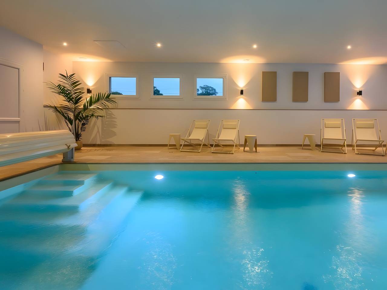 Gîte Domaine Le Saint Georges mit Pool, Spa und Sauna in Saint-Sauveur-le-Vicomte, Côte de la Déroute