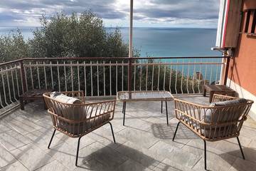 Ferienhaus für 4 Personen, mit Terrasse und Garten in Ligurien