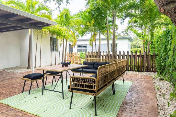 Villa pour 3 personnes, avec vue sur le lac et jardin, animaux acceptés à Miami - 4