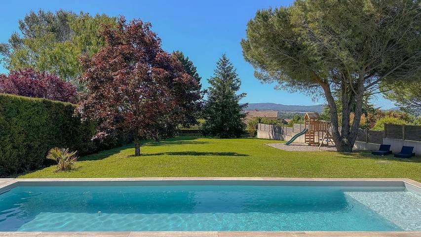 Villa pour 8 personnes, avec jardin ainsi que piscine et vue - 1