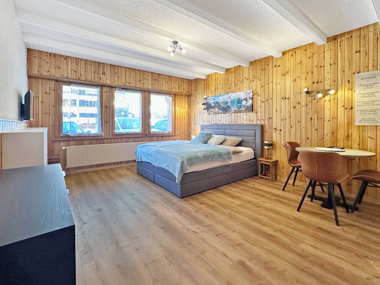 Ganzes Studio, Slopeside Studio - 4 Valleys - Swiss Alps in Les Masses, Vex