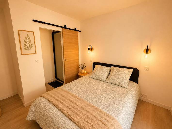 Location de vacances pour 2 personnes, avec vue et terrasse à Noaillan