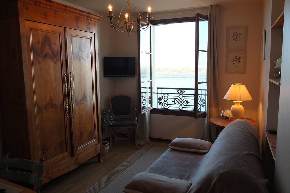 Appartement entier, Studio à Saint Valéry sur Somme avec vue exceptionnelle sur la baie de somme in Saint-Valery-sur-Somme, Région d'Abbeville