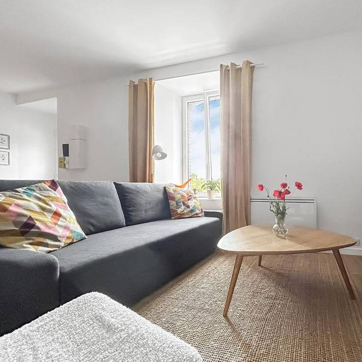 Gîte pour 6 personnes, avec terrasse à Pont-Péan