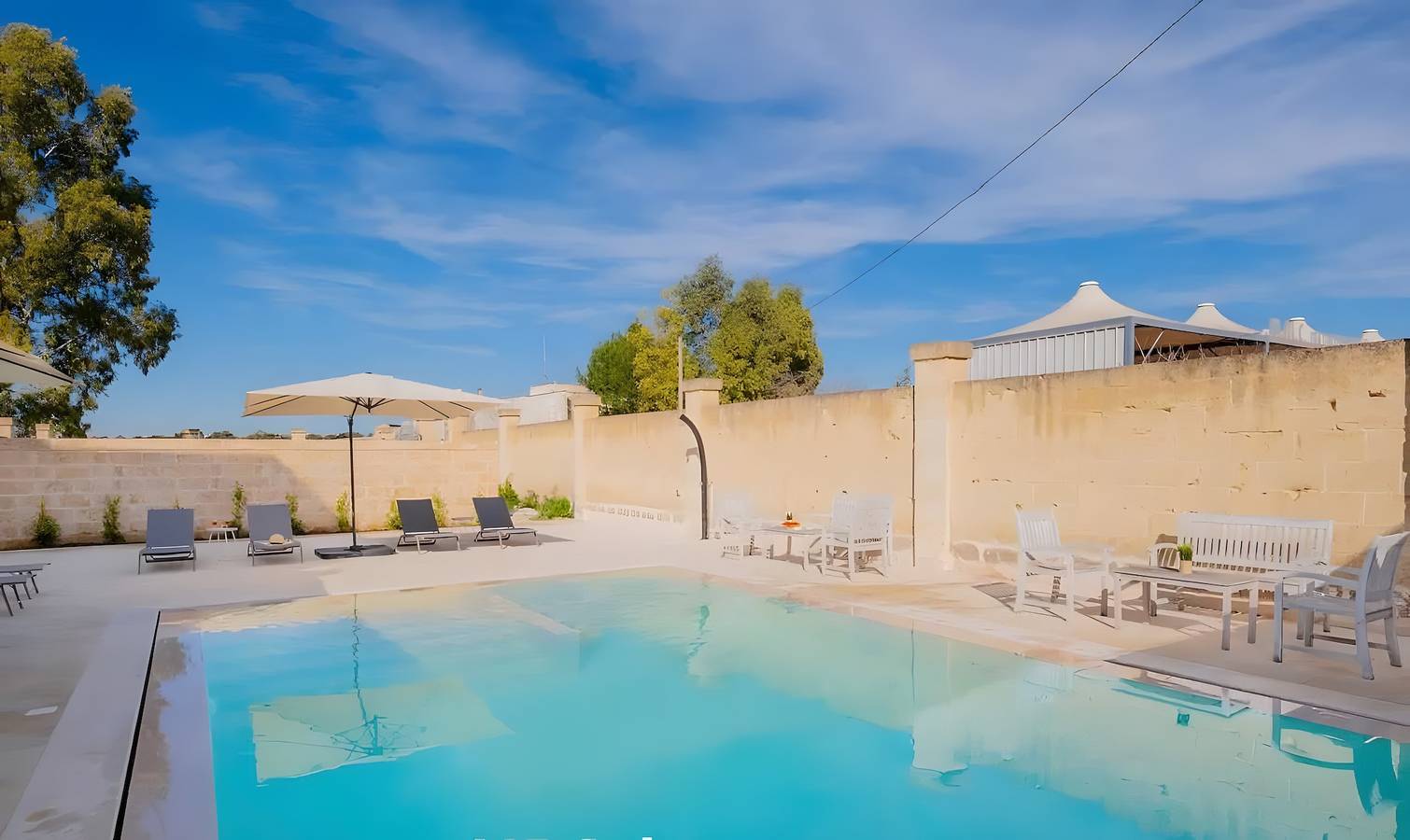 Villa « Antica Masseria Torre Della Luna » avec piscine privée, Wi-Fi et climatisation in Martano, Province de Lecce