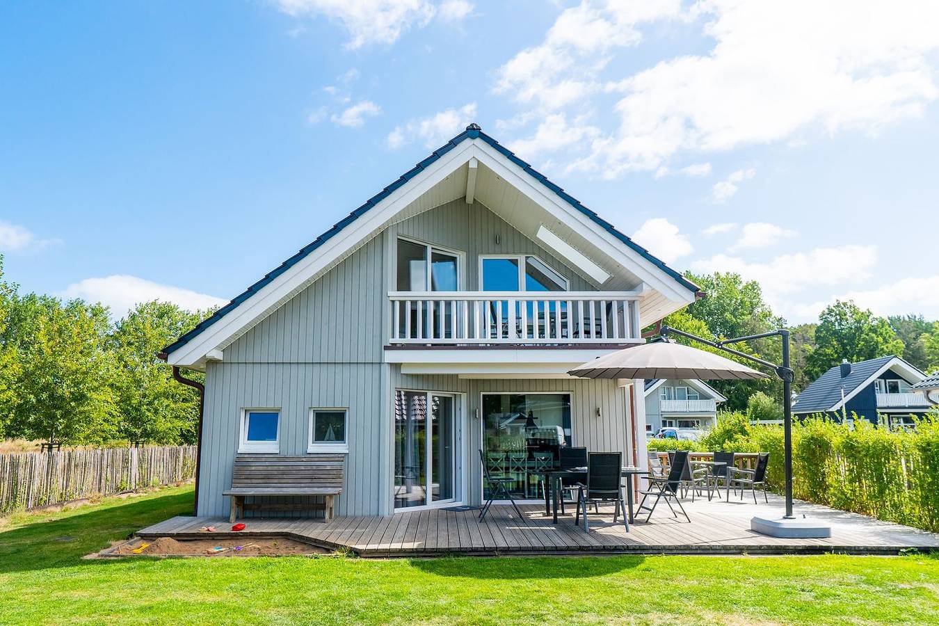 Ferienhaus "Marie Ii" in Holm: Sauna, Strandkorb & 600 m zum Sandstrand in Holm, Schönberg