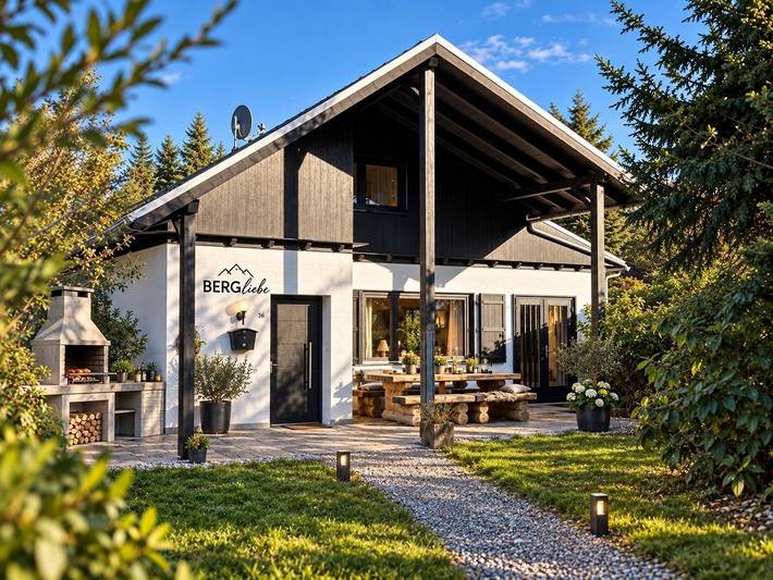 Luxus-Ferienhaus für 11 Personen, mit Terrasse und Garten in Willingen