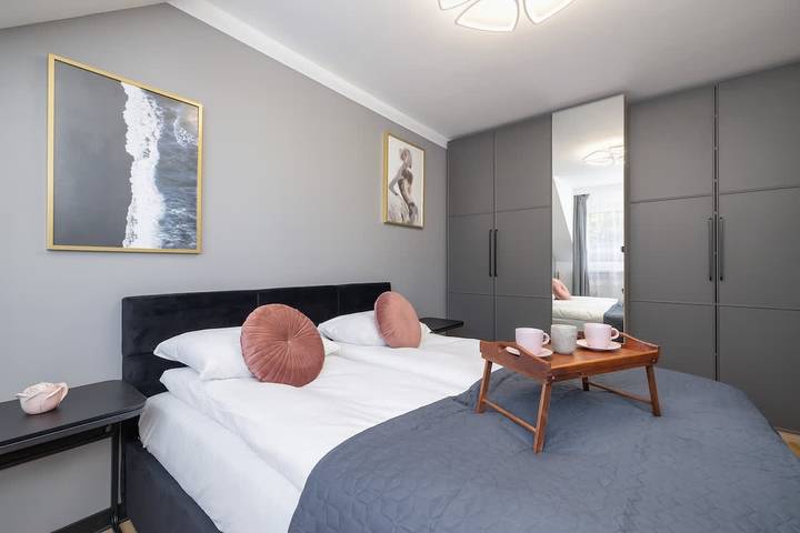 Ferienwohnung für 4 Personen, mit Balkon/Terrasse in Krakau