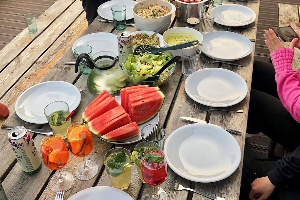 'Uns Hus 'mit Terrasse und kleinem Garten;Wlan; Internet-Tv strandnah und ruhig in Kamminke, Usedom