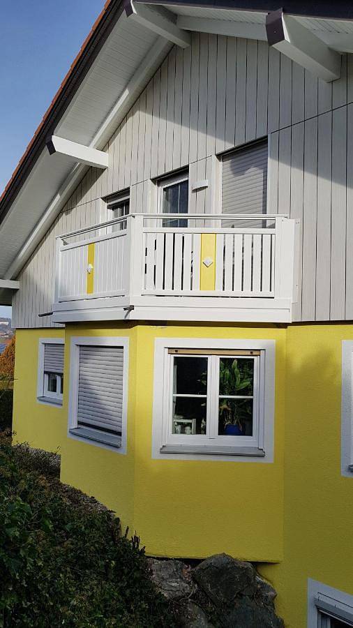 Ferienwohnung für 8 Personen, mit Pool und Garten sowie Ausblick, kinderfreundlich - 1
