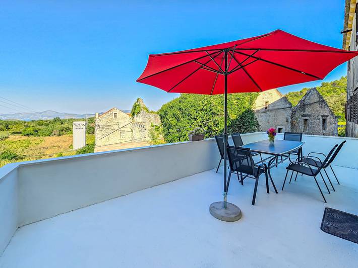 Ferienhaus für 4 Personen, mit Terrasse und Ausblick auf Peljesac - 3
