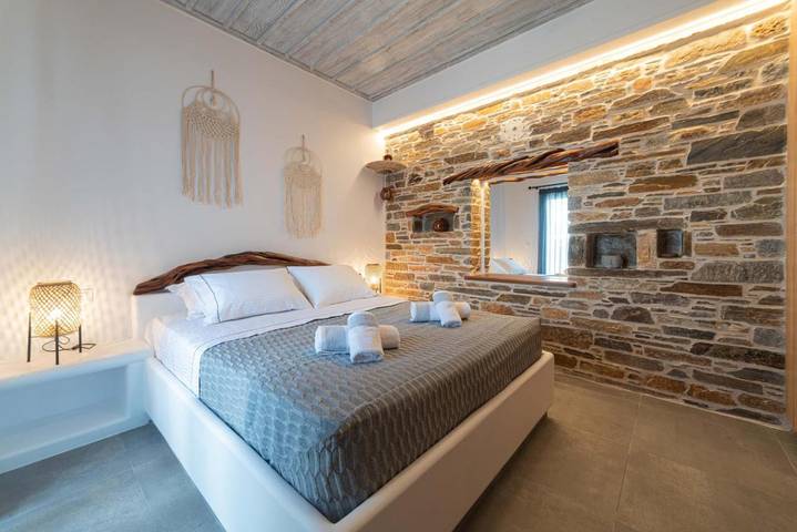 Gîte pour 3 personnes, avec terrasse dans Kithnos Chora - 3