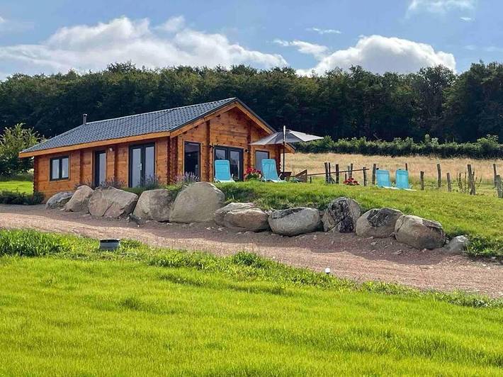 Maison de vacances pour 4 personnes, avec vue et jardin