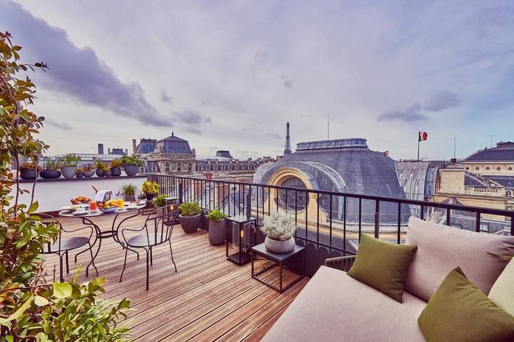 Hôtel pour 4 personnes, avec sauna et terrasse