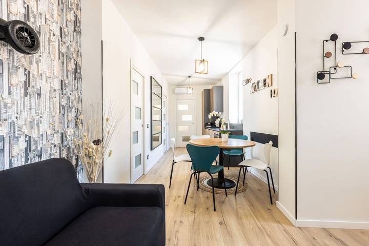 Apartament wakacyjny dla 5 osób, z balkon w Sorrento