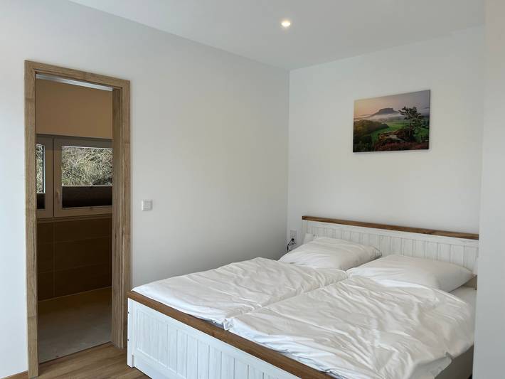 Ferienwohnung für 2 Personen, mit Terrasse und Garten sowie Ausblick in Sächsische Schweiz - 3