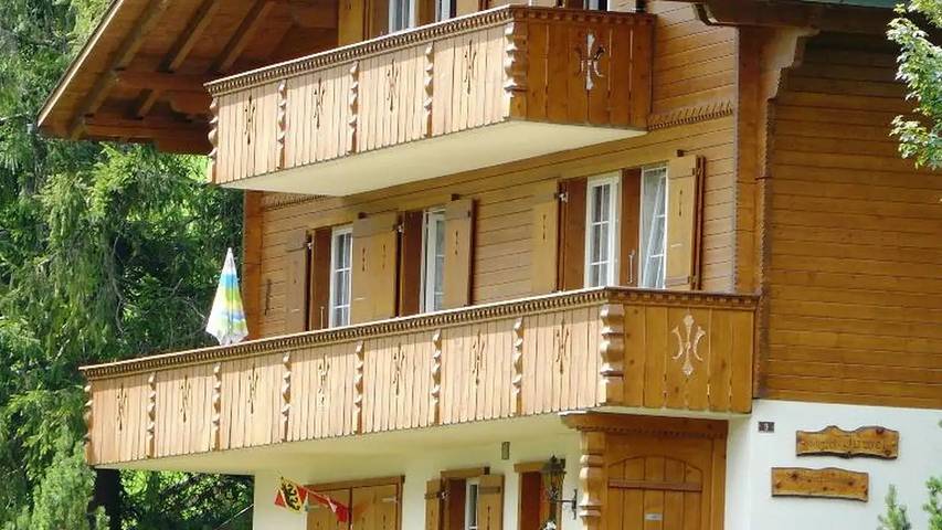 Hütte für 4 Personen, mit Garten in Adelboden
