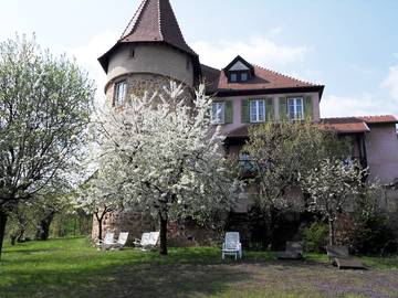 Chambre d’hôte pour 2 personnes, avec jardin dans le Haut-Rhin