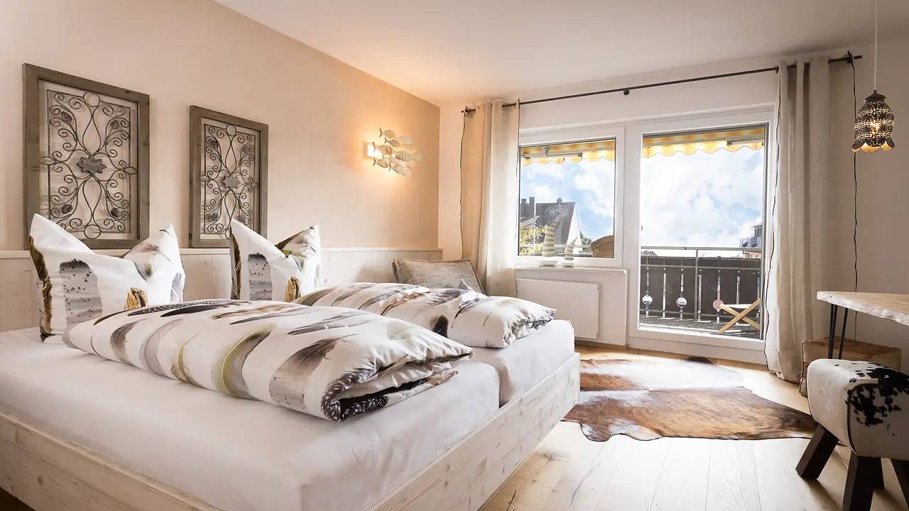 Doppelzimmer für 2 Personen in Hagnau in Hagnau am Bodensee, Region Bodensee-Oberschwaben