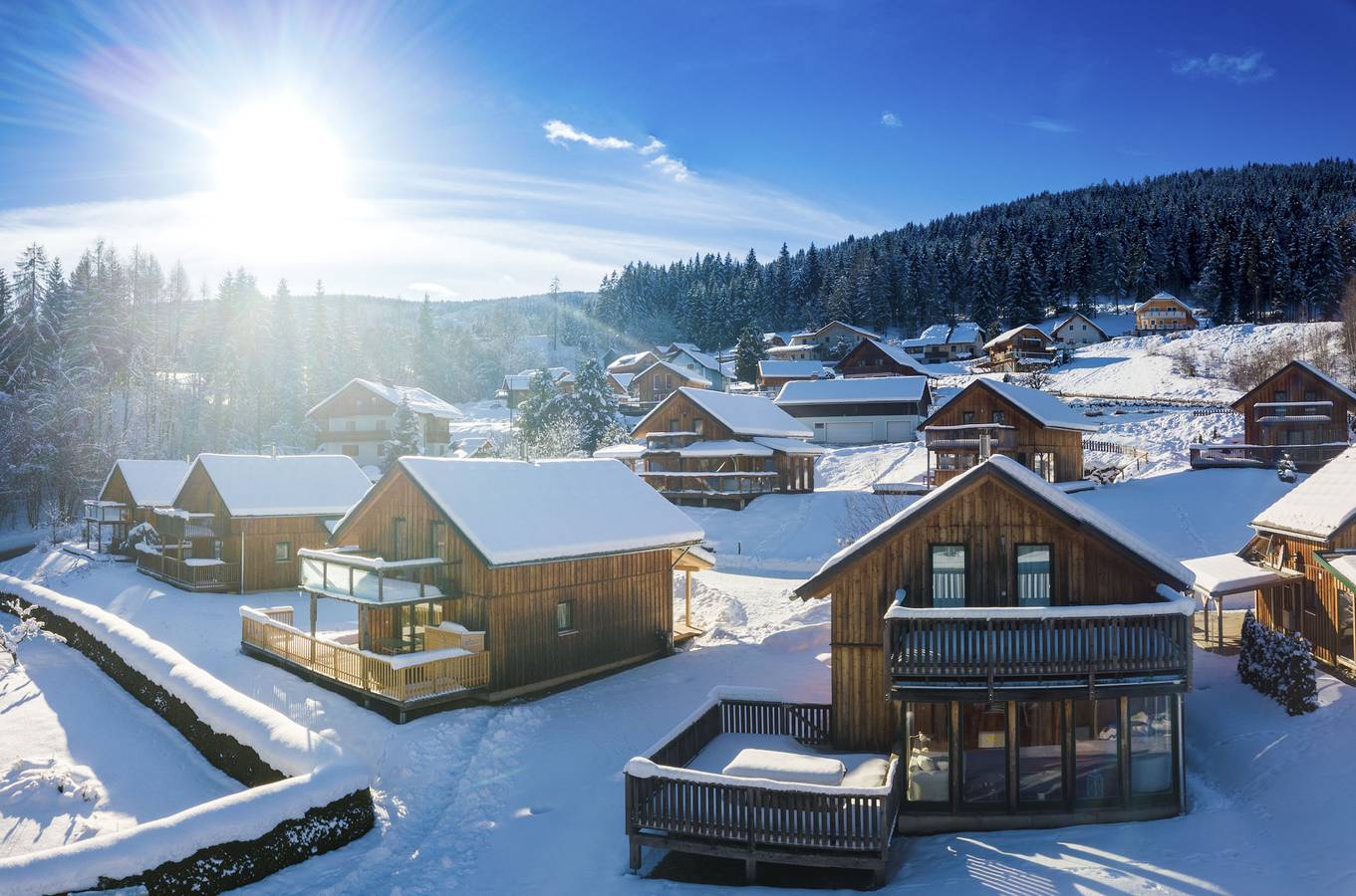 Ferienhaus # 140 mit 4 Schlafzimmern & Sauna  in Stadl an der Mur, Westliche Obersteiermark