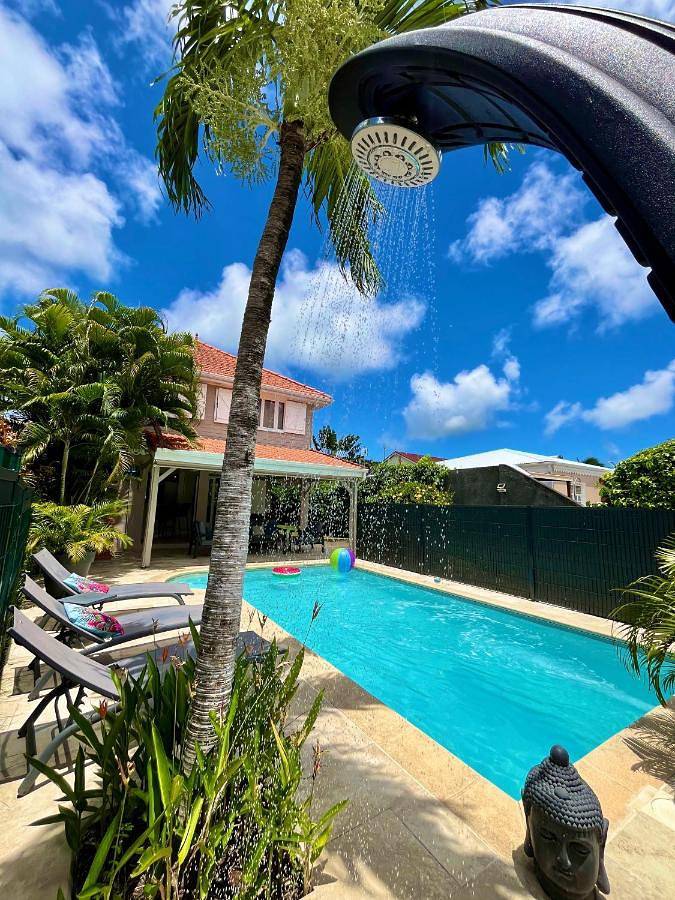 Villa pour 9 personnes, avec piscine ainsi que vue et jardin à Sainte-Anne (Martinique) - 4