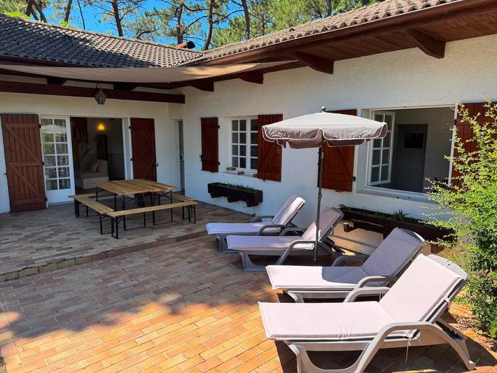 Villa pour 8 personnes, avec Terrasse et Jardin à Biscarrosse - 2