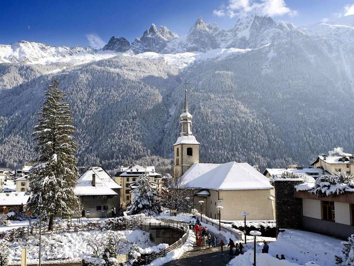 Gîte pour 6 personnes, avec balcon dans Gare De Chamonix Mont Blanc