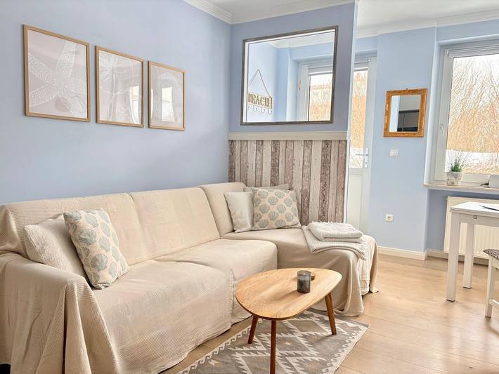 Ferienwohnung für 3 Personen, mit Terrasse und Sauna in Sahlenburg