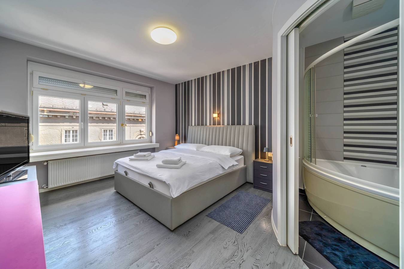 Ganze Wohnung, Silver Apartment With Hot Tub And Balcony in Zagreb, Zagreb und Umgebung