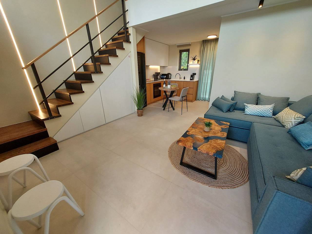 Ganze Wohnung, Ferienwohnung für 4 Personen mit Terrasse in Rethymno und Umgebung