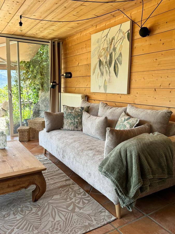 Double Room with Garden View in Millau, Parc naturel régional des Grands Causses