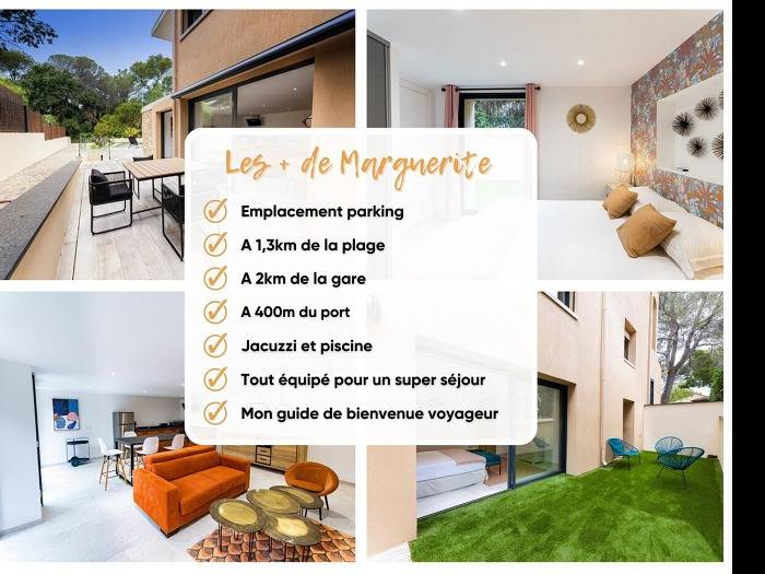 Gîte pour 4 personnes, avec piscine ainsi que vue sur l’océan et terrasse, adapté aux familles dans Port Santa-Lucia - 2