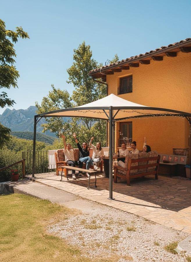 Hostal para 9 personas, con piscina además de jardín y terraza en Pirineo Catalan - 4