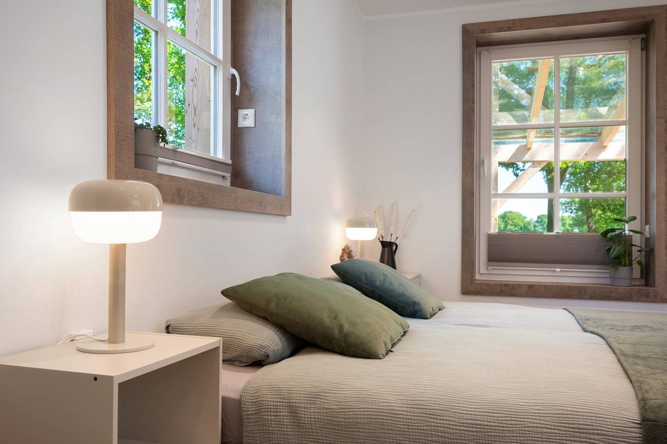Ganze Wohnung, Ferienwohnung "Eichengeflüster Kranichzimmer" mit überdachter Terrasse in Ströhen in Ströhen, Wagenfeld