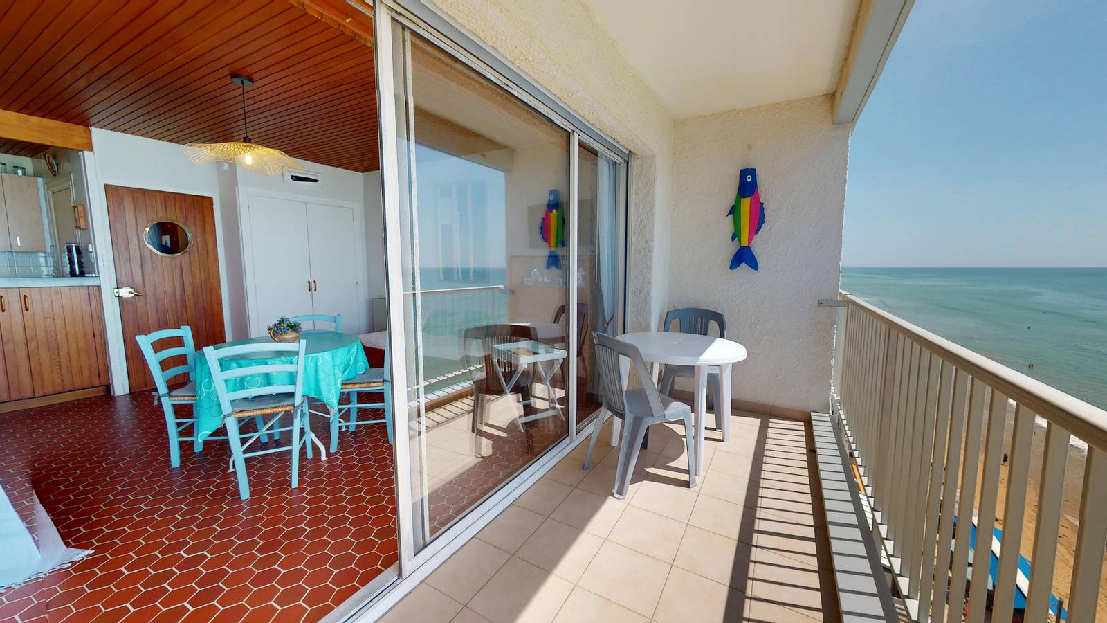 Studio entier, Studio du Capitaine - Vue Mer in Saint-Gilles-Croix-de-Vie, Vallée de la Loire