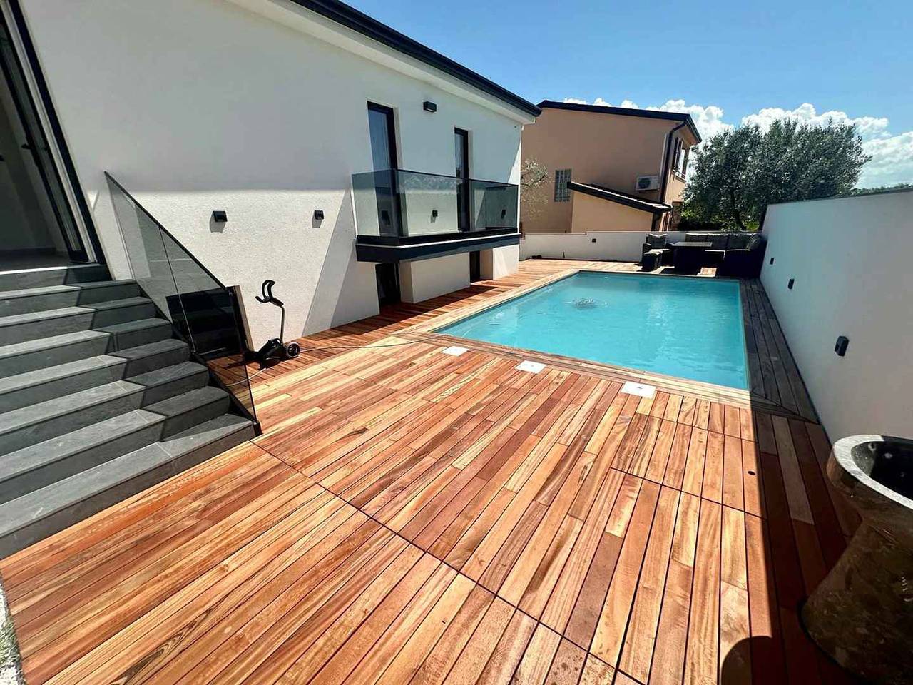 Villa mit Klimaanlage und Pool in Umag, Umag und Umgebung