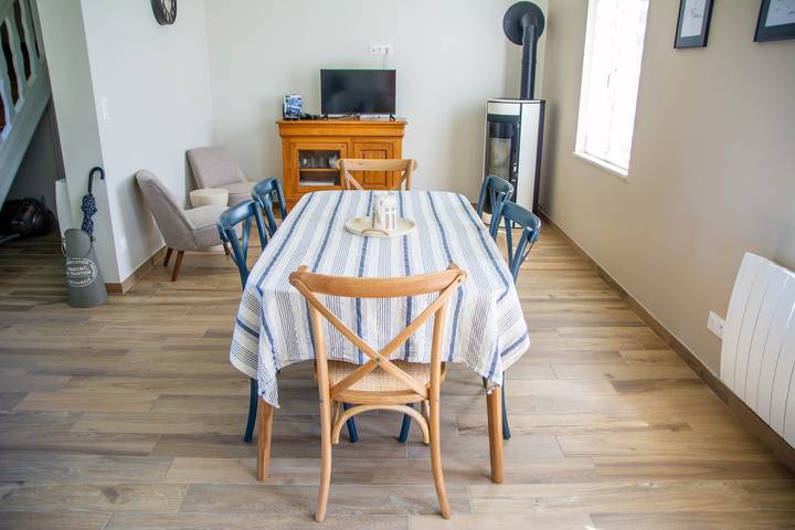 Maison de vacances 'La Parenthèse Cauchoise' avec vue mer, confort et calme in Malleville-les-Grès, Région de Dieppe