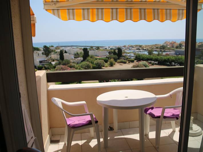Studio für 2 Personen, mit Balkon in Cap d'Agde - 2