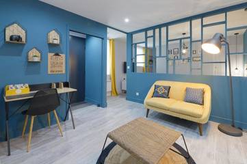 Gîte pour 3 personnes, avec terrasse à Carvin