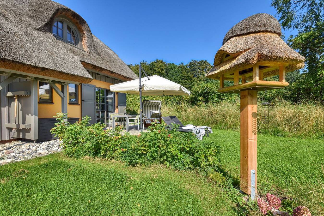 Neu gebaut, modern, exklusiv – das beschreibt das Feriendorf Klein Stresow in Klein Stresow, Putbus