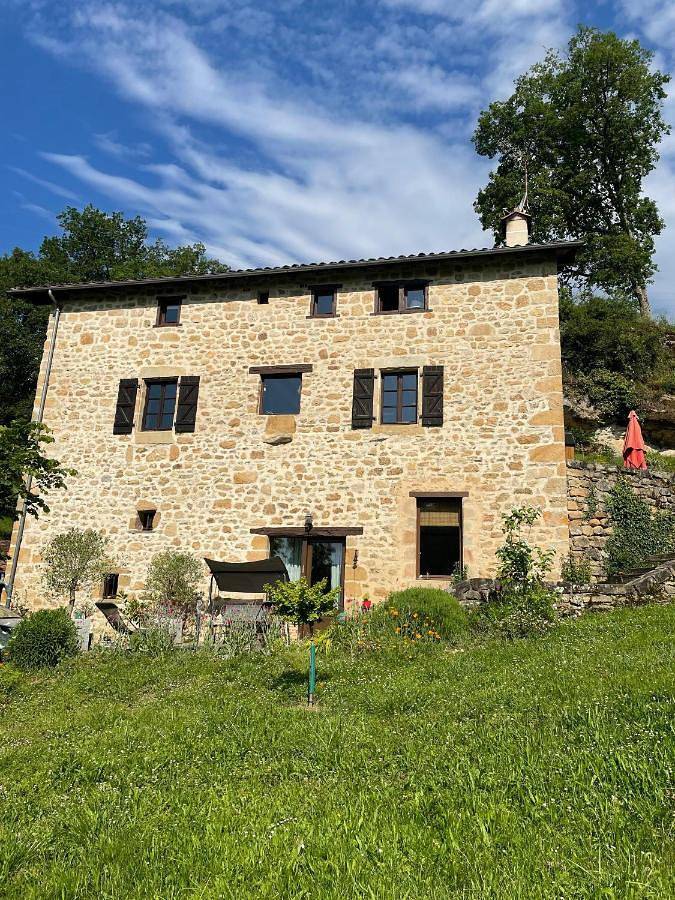 Chambre d’hôte pour 2 personnes, avec terrasse ainsi que vue et jardin à Figeac - 4