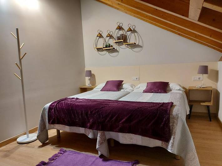 Maison d’hôte pour 2 personnes, avec Terrasse ainsi que Jardin et Vue à Portomarín - 4