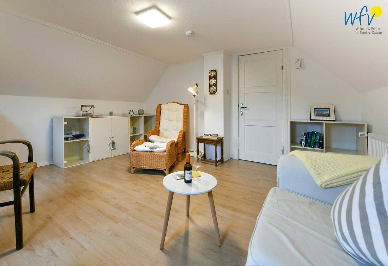 Ganze Wohnung, Haus Lüttje Nest Ferienwohnung 1 auf Langeoog mit Terrasse für 2 Personen in Langeoog