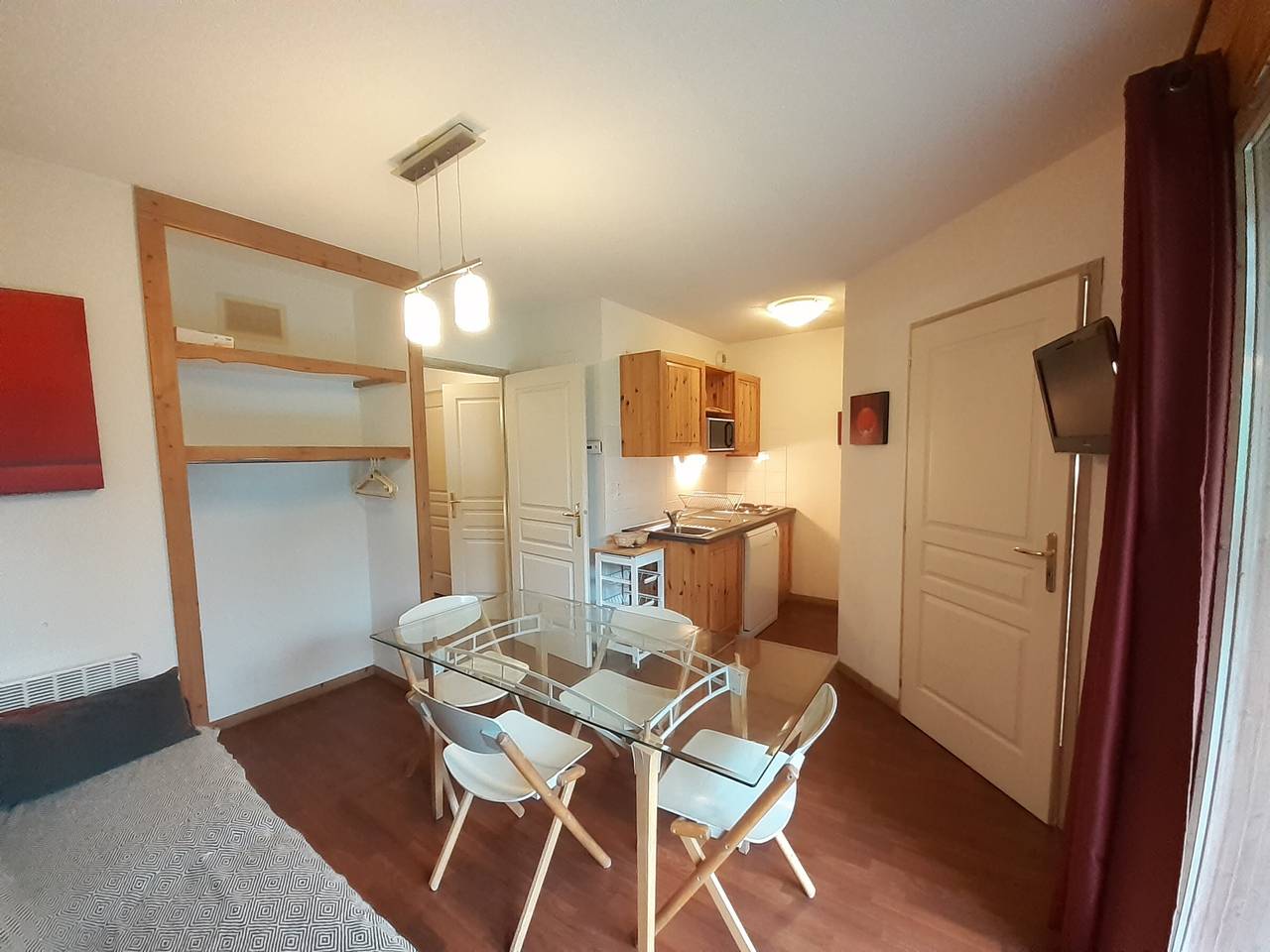 Apartamento entero, Encantador apartamento 2 habitaciones, Valfréjus, 4 pers, cerca del telecabina, Wifi incluido in Valfréjus, Modane