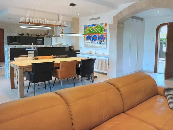 Villa pour 5 personnes, avec balcon ainsi que vue et piscine à Cala Pi - 4