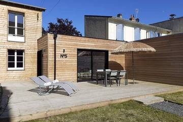 Location de vacances pour 4 personnes, avec balcon et jardin, animaux acceptés à Blonville-sur-Mer