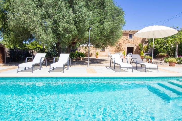 Apartamento vacacional entero, Fantástico chalet con mucho encanto in Algaida, Interior de Mallorca